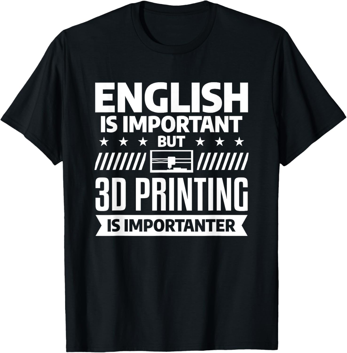 English Is Important But 3D Printing Is Importanter