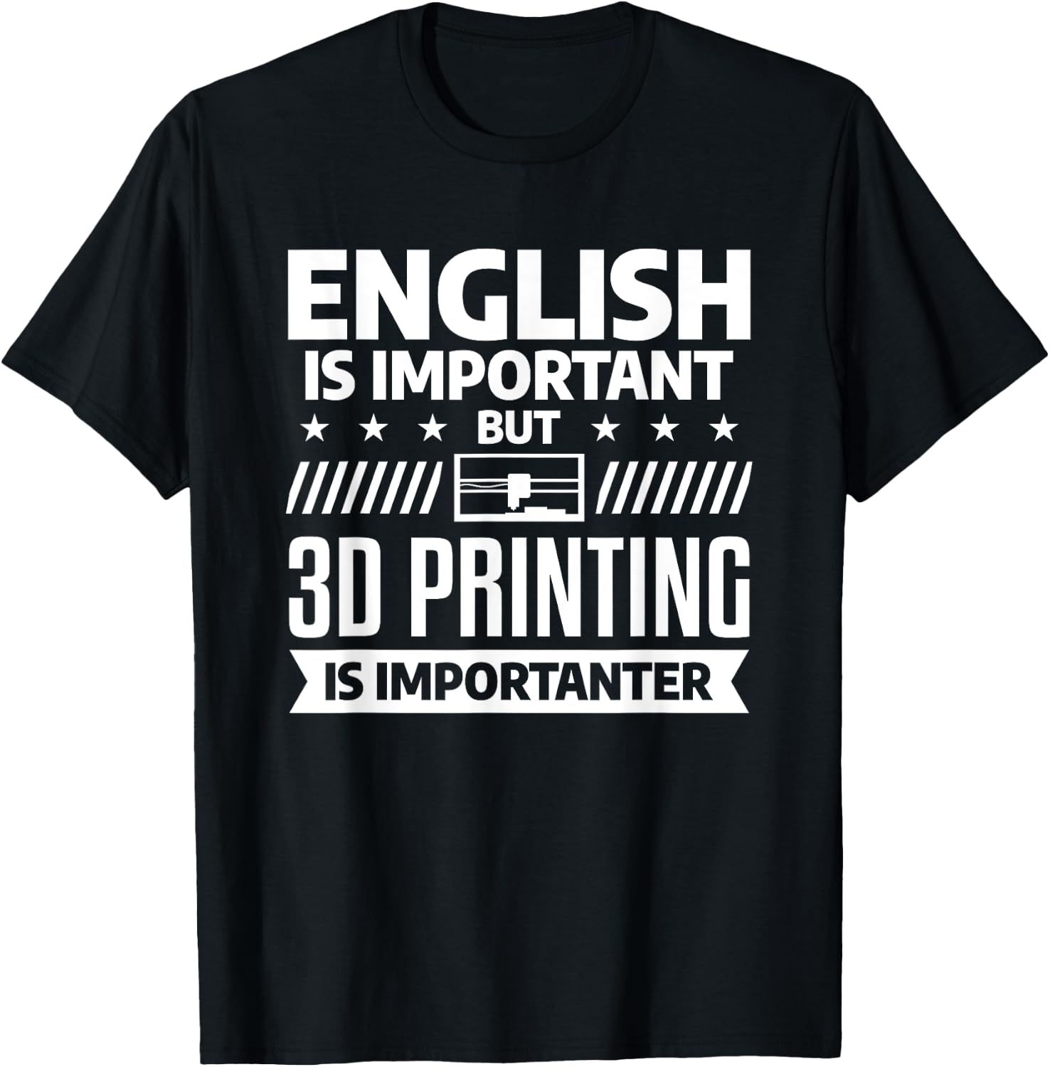 English Is Important But 3D Printing Is Importanter
