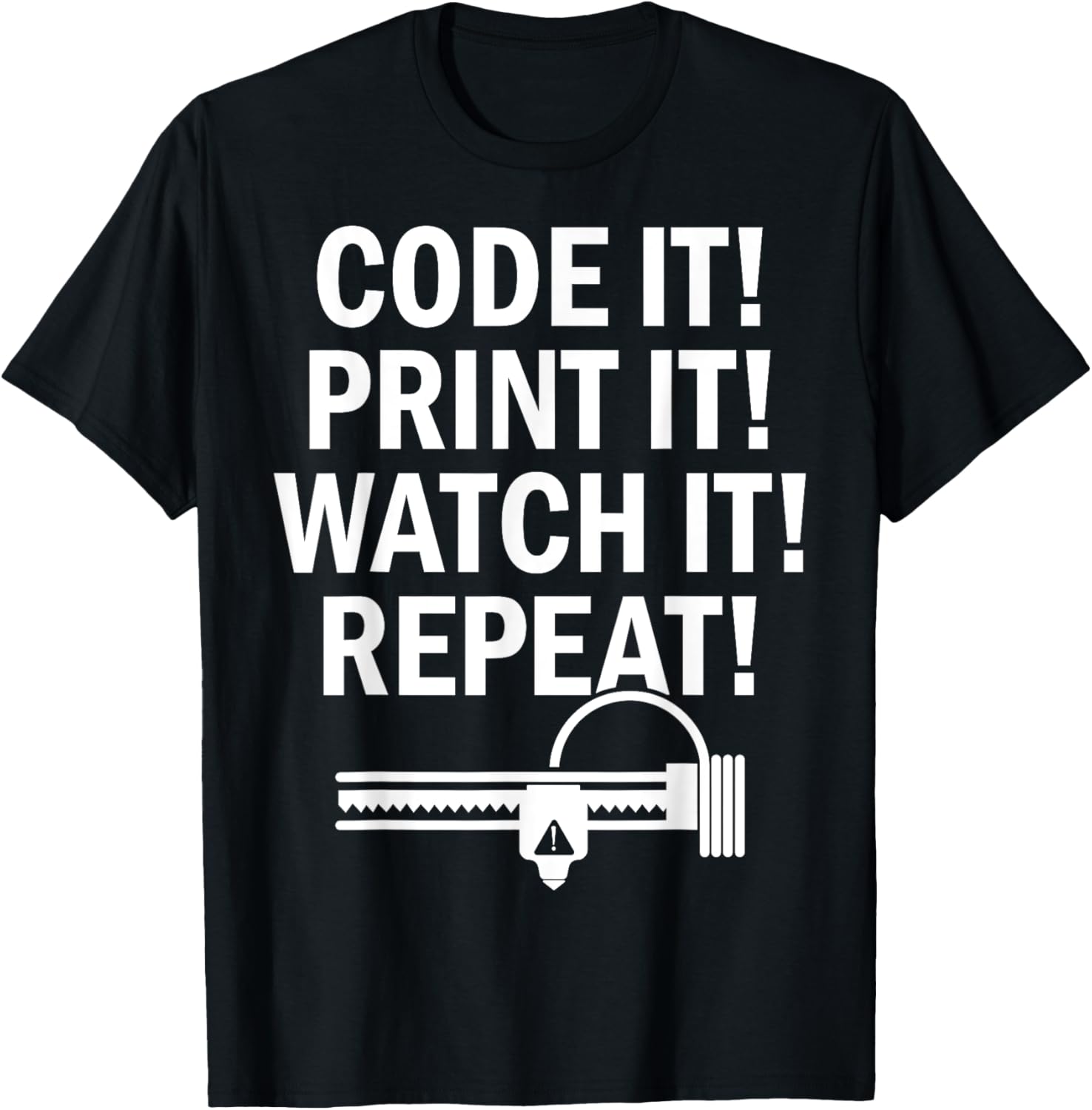 3D Printer Code It Print It Watch It Repeat It 3D Printing