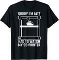 Funny 3D Printer Design Men Women 3D Printing