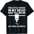 Funny 3D Printing Designs Men Women 3D Printer Enthusiasts