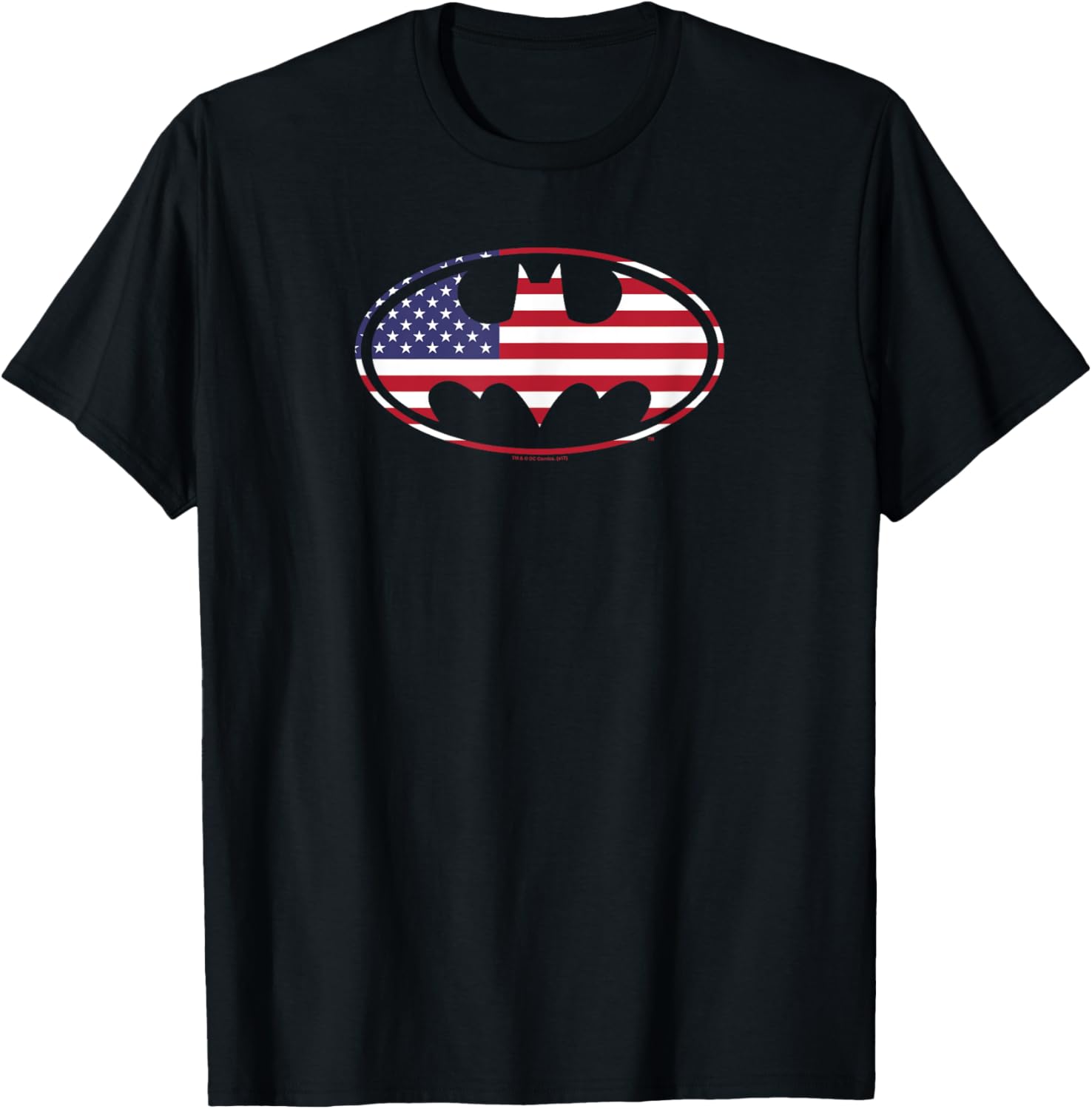 Batman American Flag Oval