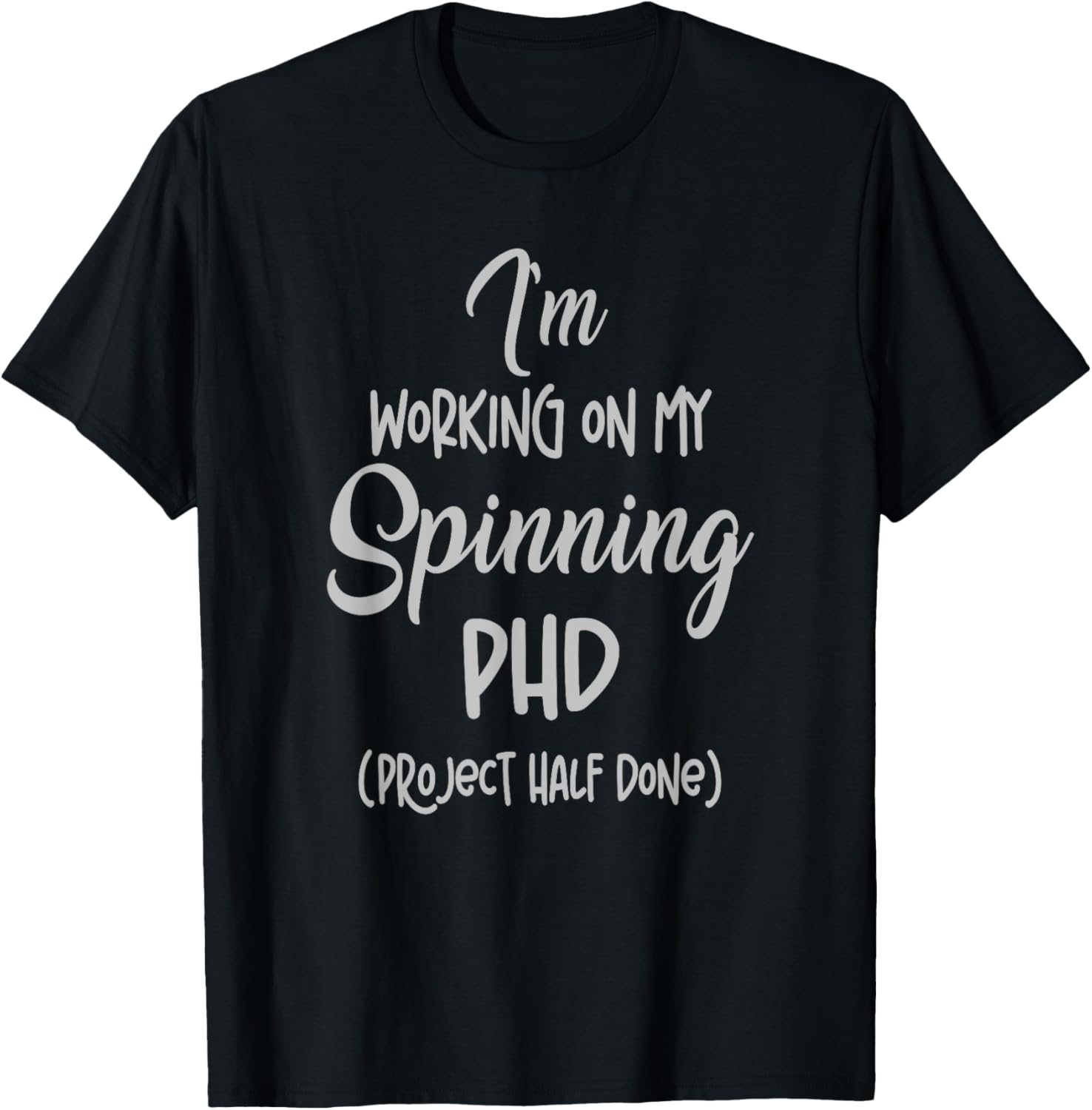 Spinning yarn wheel Working on my Phd Funny