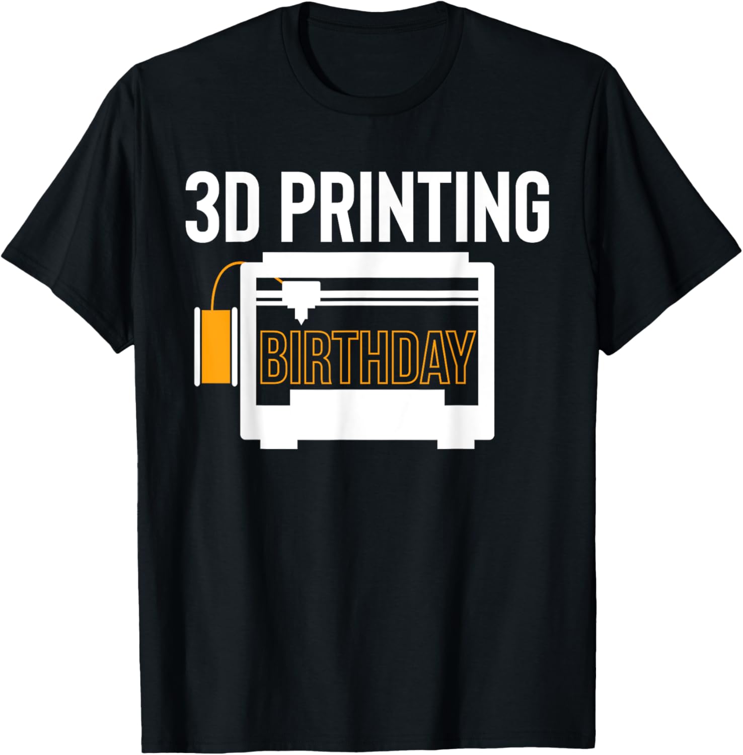 3D Printer Printing Birthday