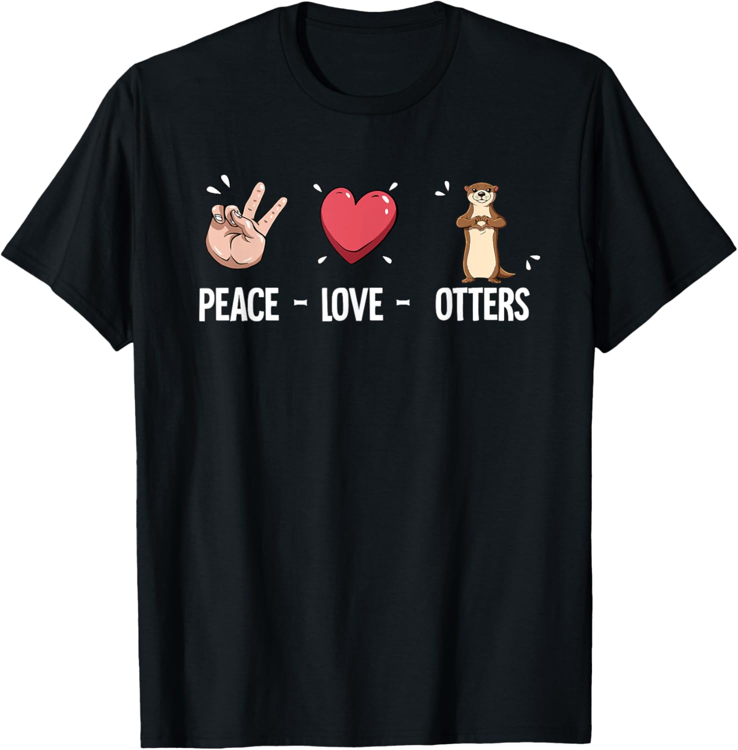 Peace Love Otters