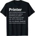 Printer Job Worker Definition Funny Dictionary Text