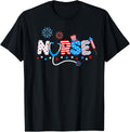 Nurse 4Th Of July American Flag Patriotic Usa Stethoscope