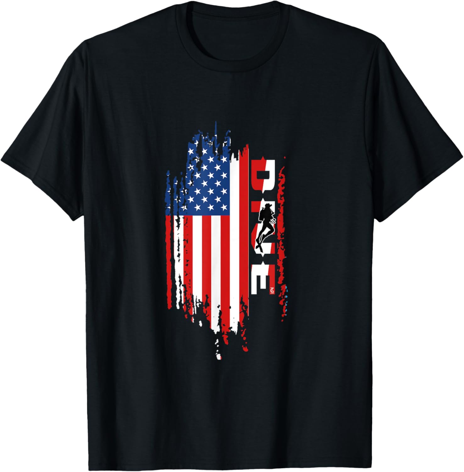 United States Flag Usa Scuba Diving Dive 4Th Of July T Shirt