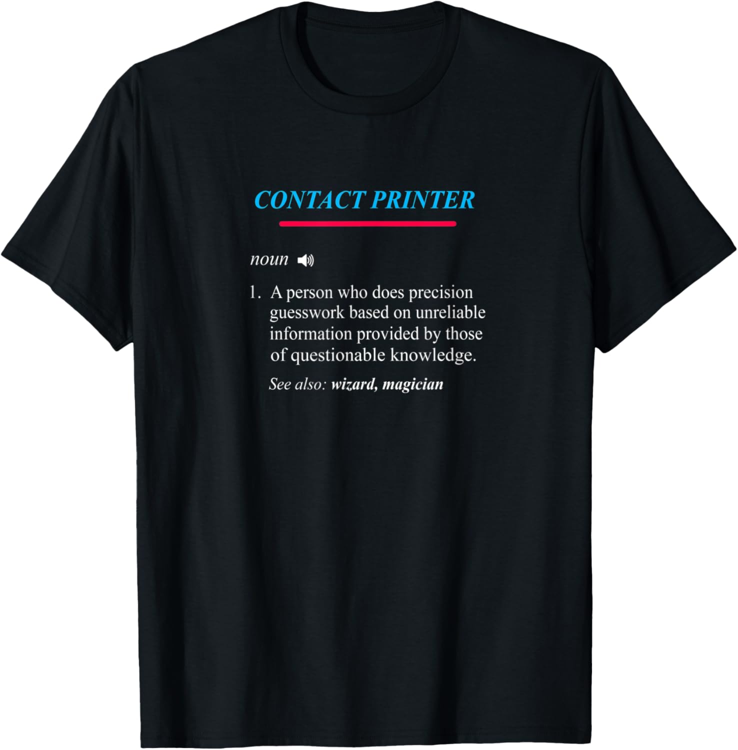 Contact Printer Definition