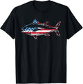 Tuna Fishing American Flag Giant Bluefin Fish Fisherman