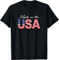 Made In The Usa Retro Patriotic American Flag Usa Graphic