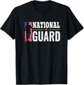 National Guard American Flag Proud Patriotic Gift T Shirt
