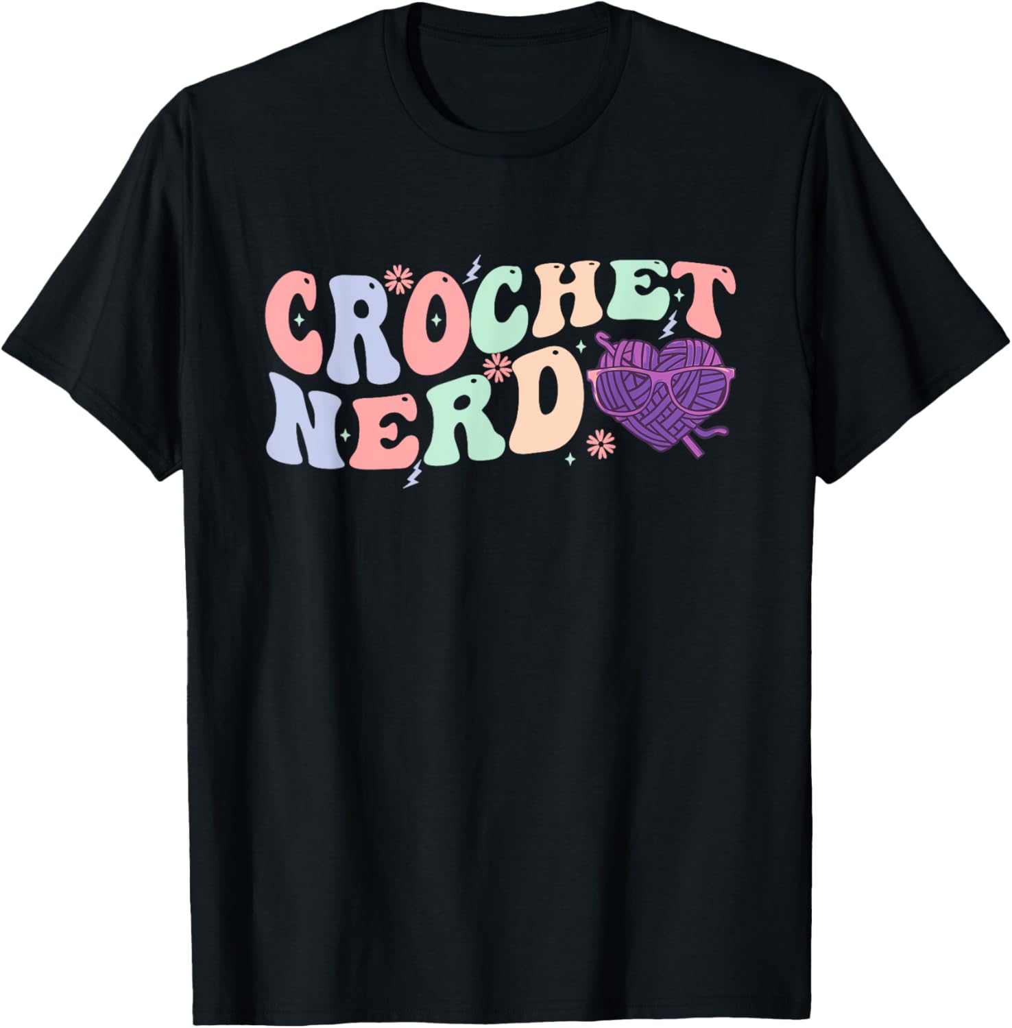 Crochet Nerd Crocheting Yarn Lover Apparel