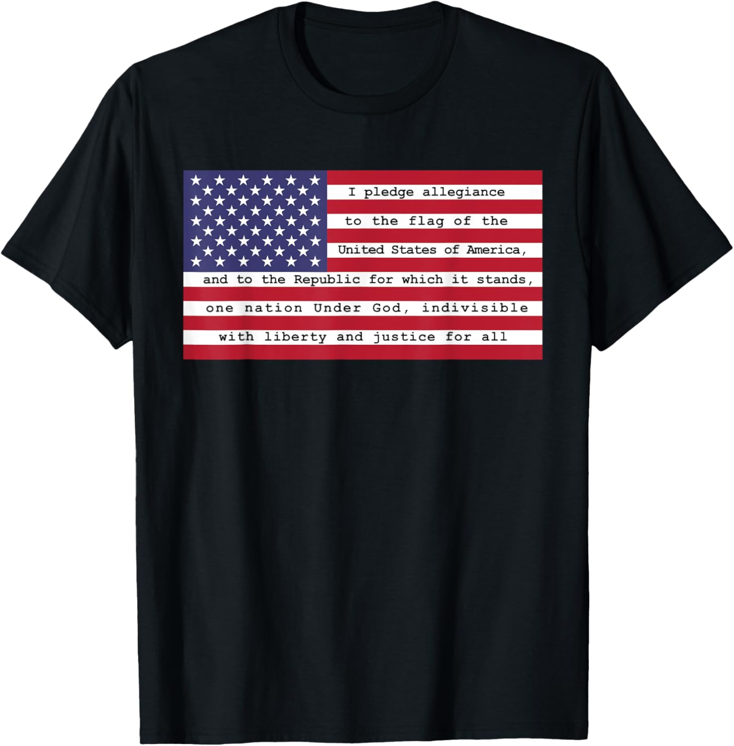 American Flag I Pledge Allegiance To The Flag Of The Usa