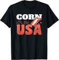 Corn In The Usa Cornhole Fun Graphic