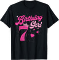 7th Birthday Girl Crown 7 Years Old Birthday Design 77