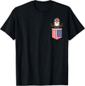 Eagle In Pocket Patriotic Independence Day 4Th Of July Usa