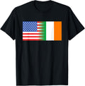 Irish American Half Irish Half American Flag Ireland Usa