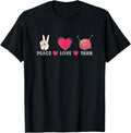 Peace Love Crochet Funny Crocheting Yarn