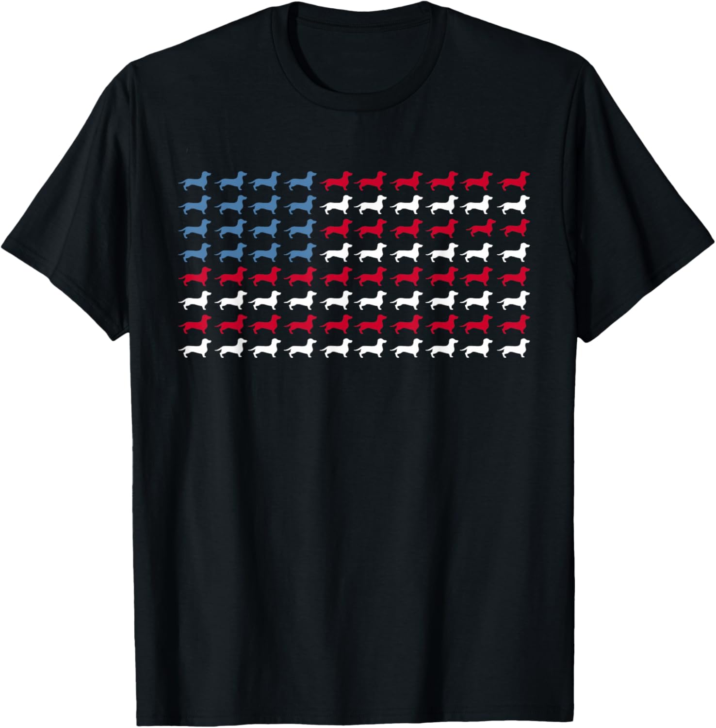 Dachshund Dog Patriotic 4Th Of July American Usa Flag Women