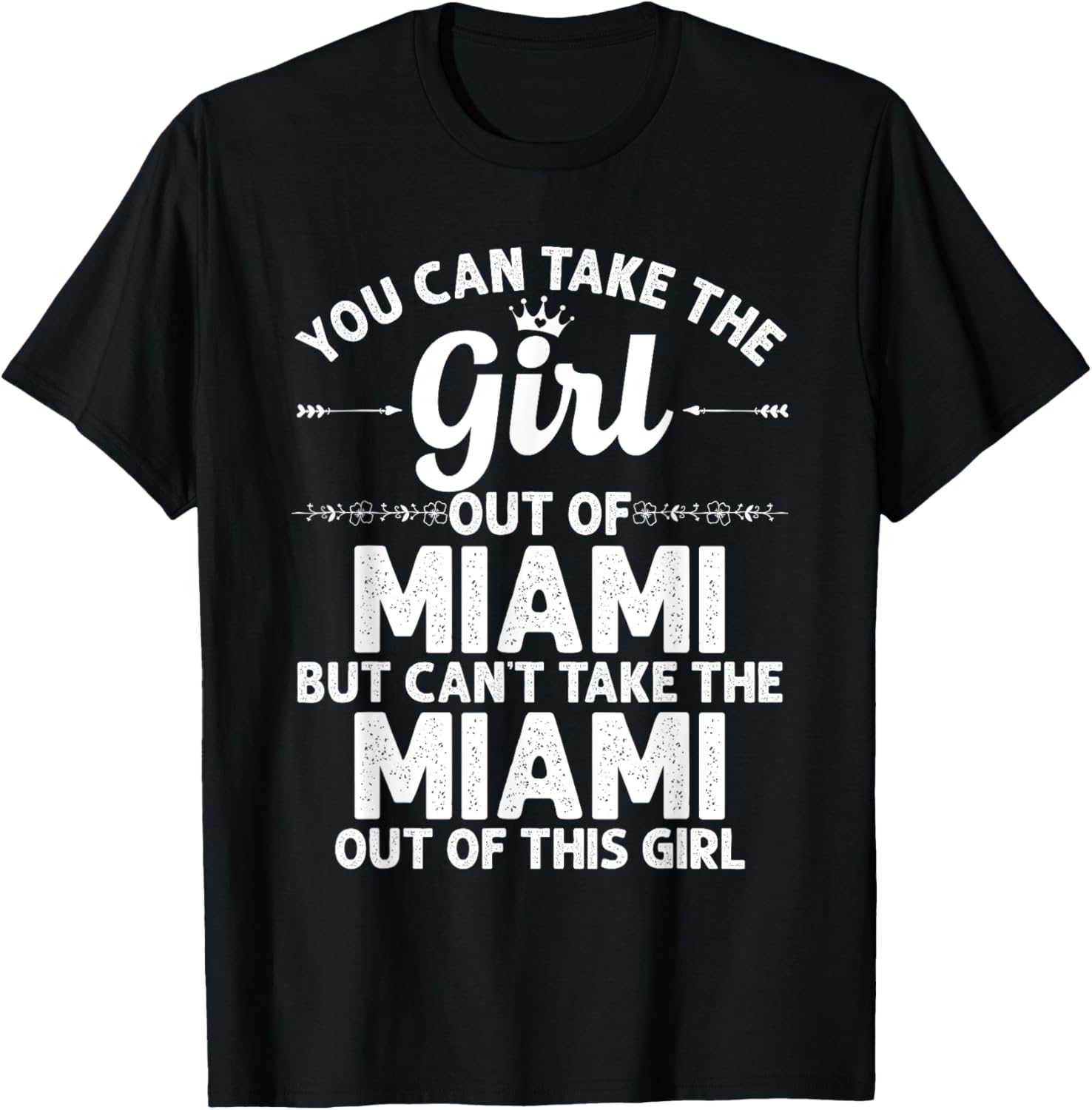 Girl Out Of Miami Fl Florida Gift Funny Home Roots Usa