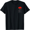 Cute Red Poppy Flower In Pocket Memorial Day Usa Memorial
