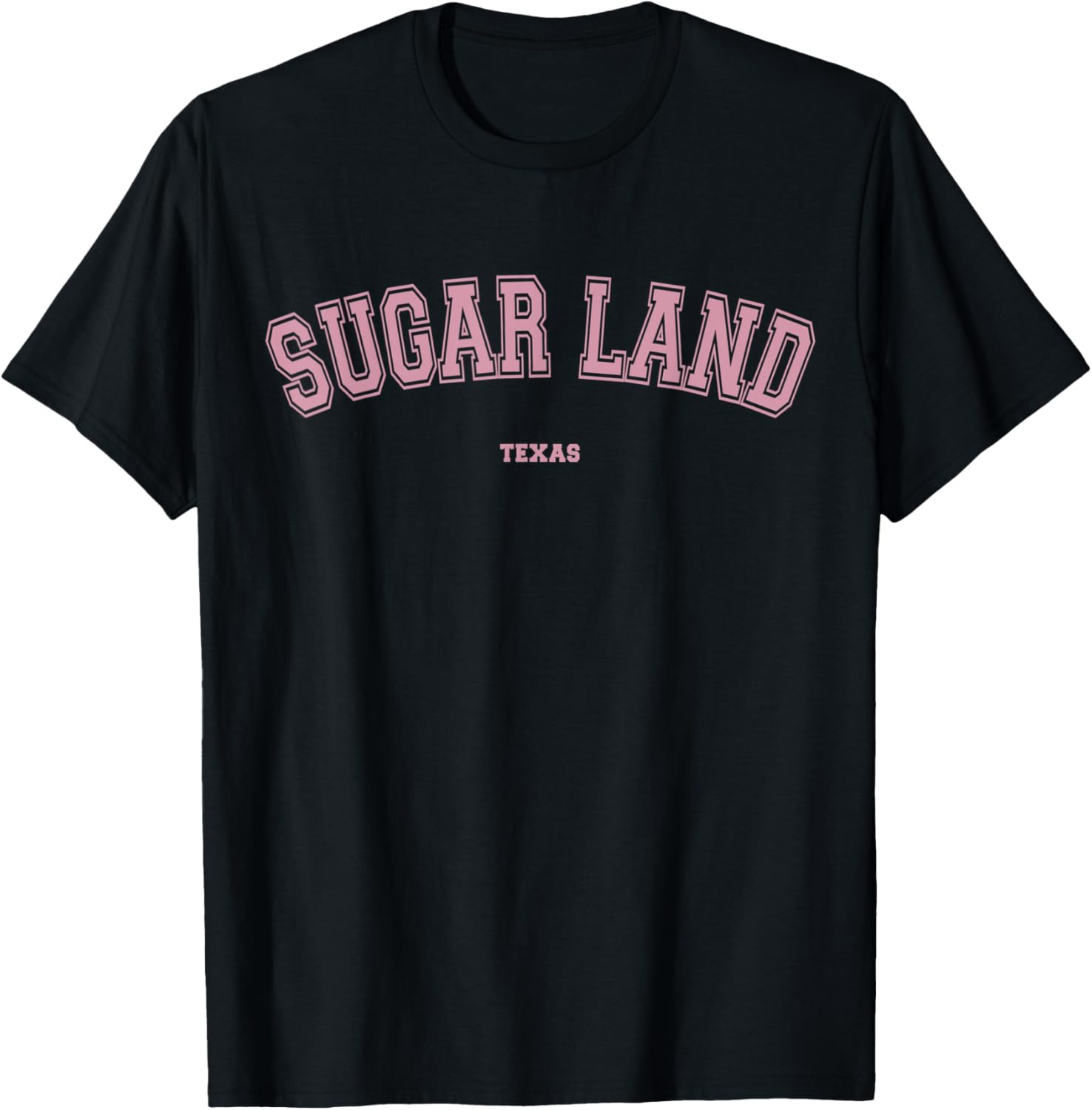 Pink Sugar Land Texas Tx Varsity Style On Sugar Land