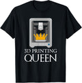 3D Printing Queen Funny Printer Artwork Creative Design