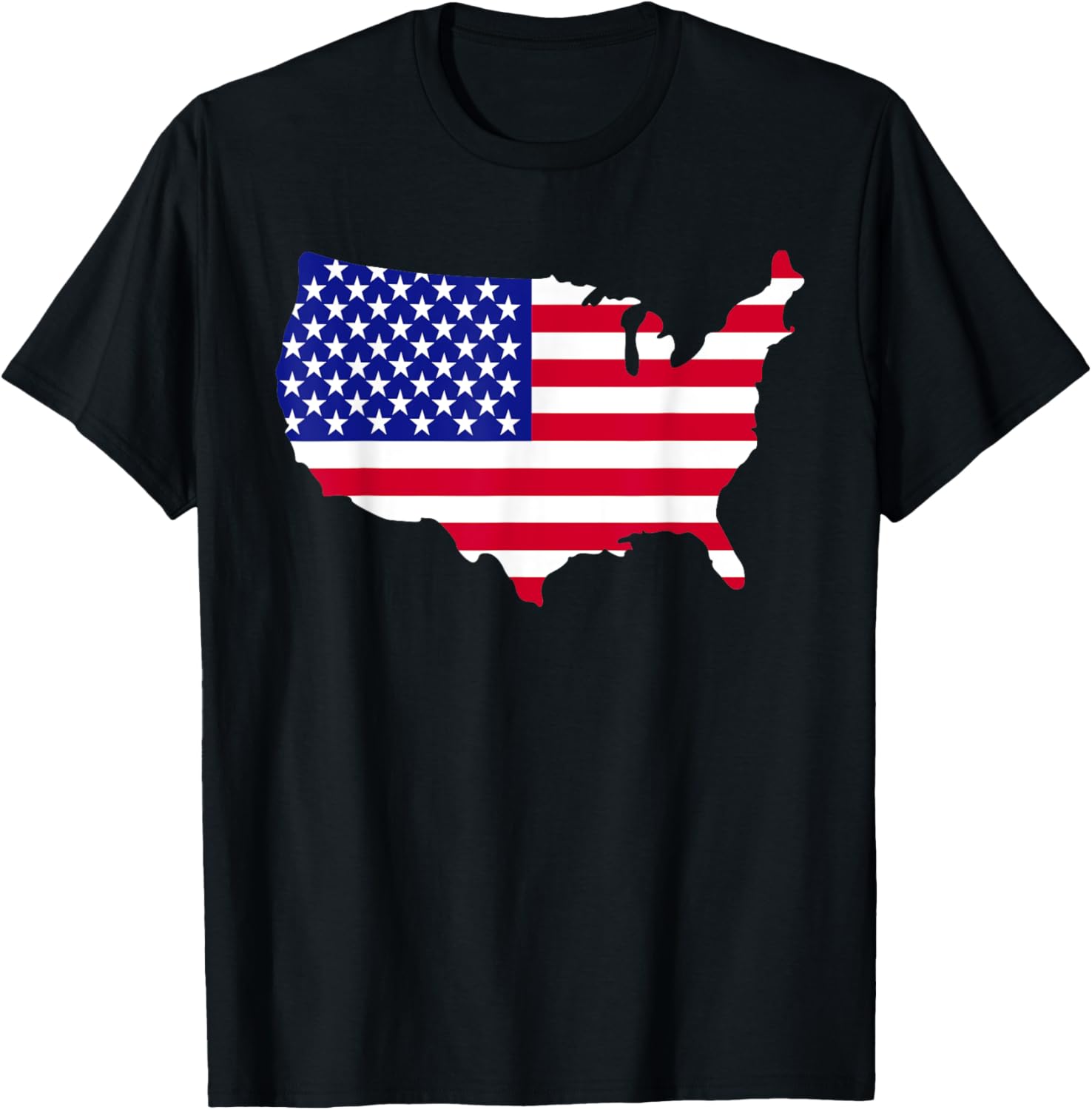Usa Map Flag