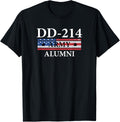 Dd 214 Army Alumni Vintage American Flag Military
