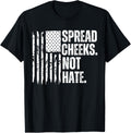 Funny Vintage Spread Cheeks Not Hate Usa Flag