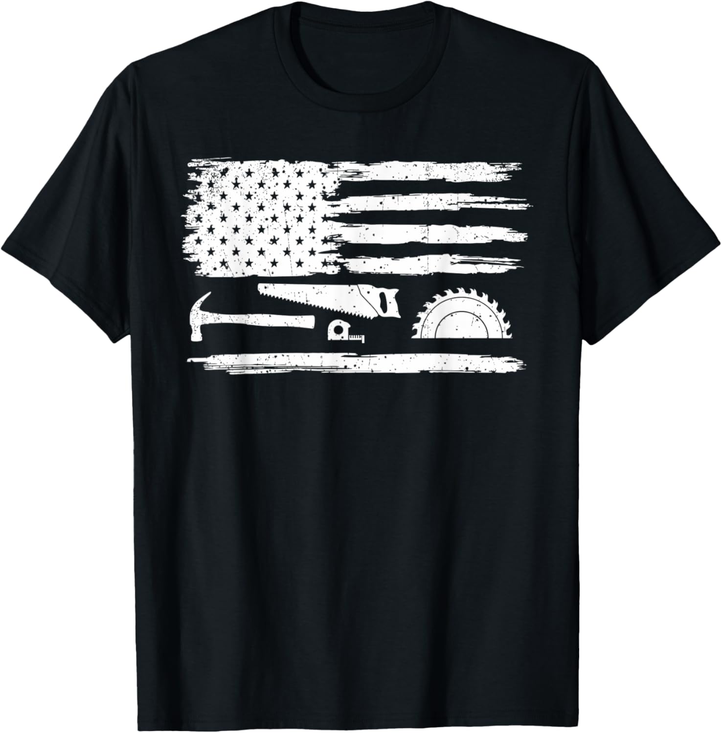 American Flag Woodworking Carpentry Woodworker