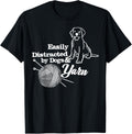 Women Easily Distracted by Dogs and Yarn - Schnauzer