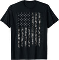 Camo American Flag Gray American Flag Camo