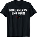 Make America Emo Again Sarcastic Gothic Usa