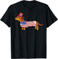 Dachshund 4Th Of July American Flag Dachshund
