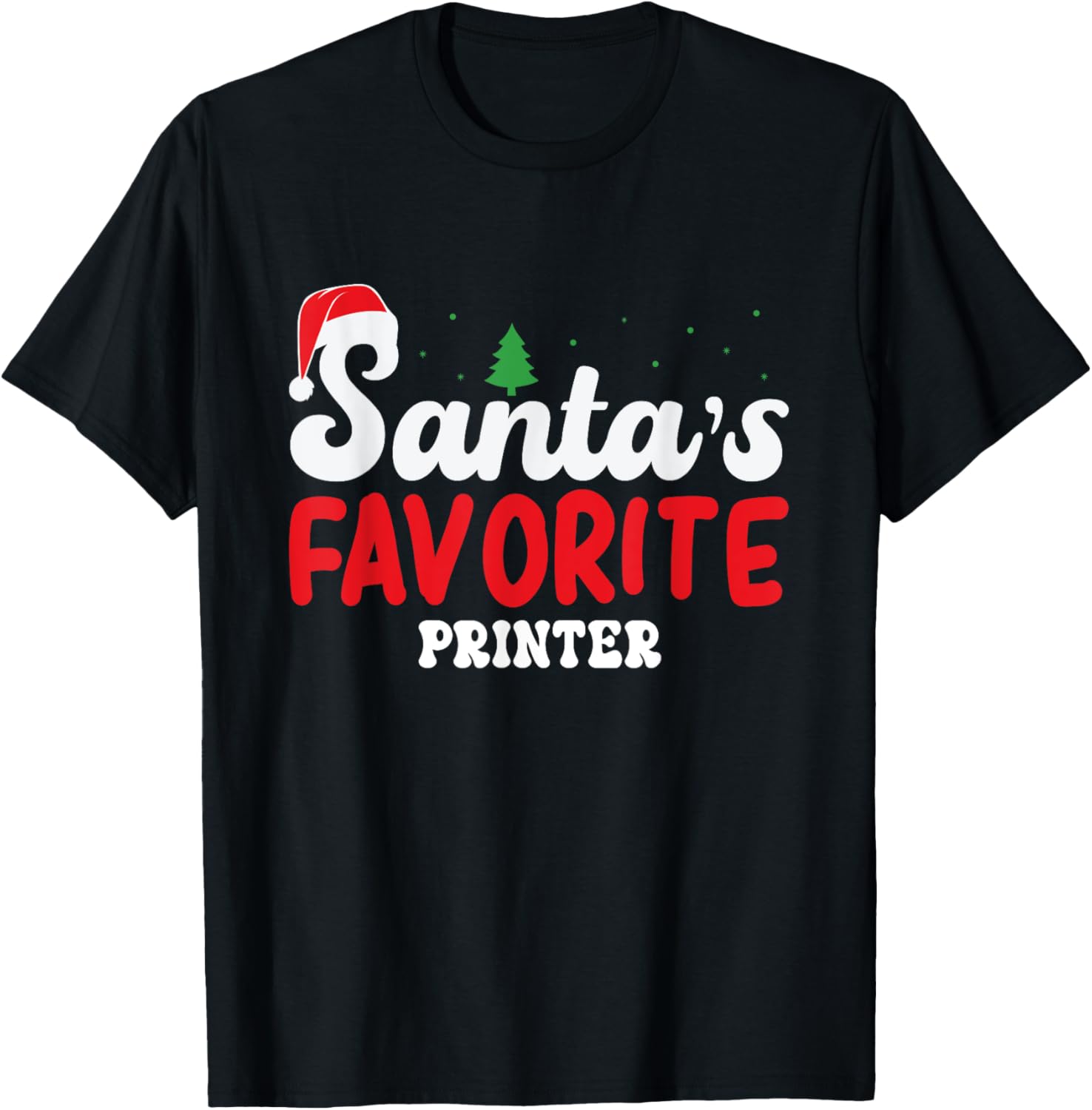 Santas Favorite Printer Christmas Pajamas