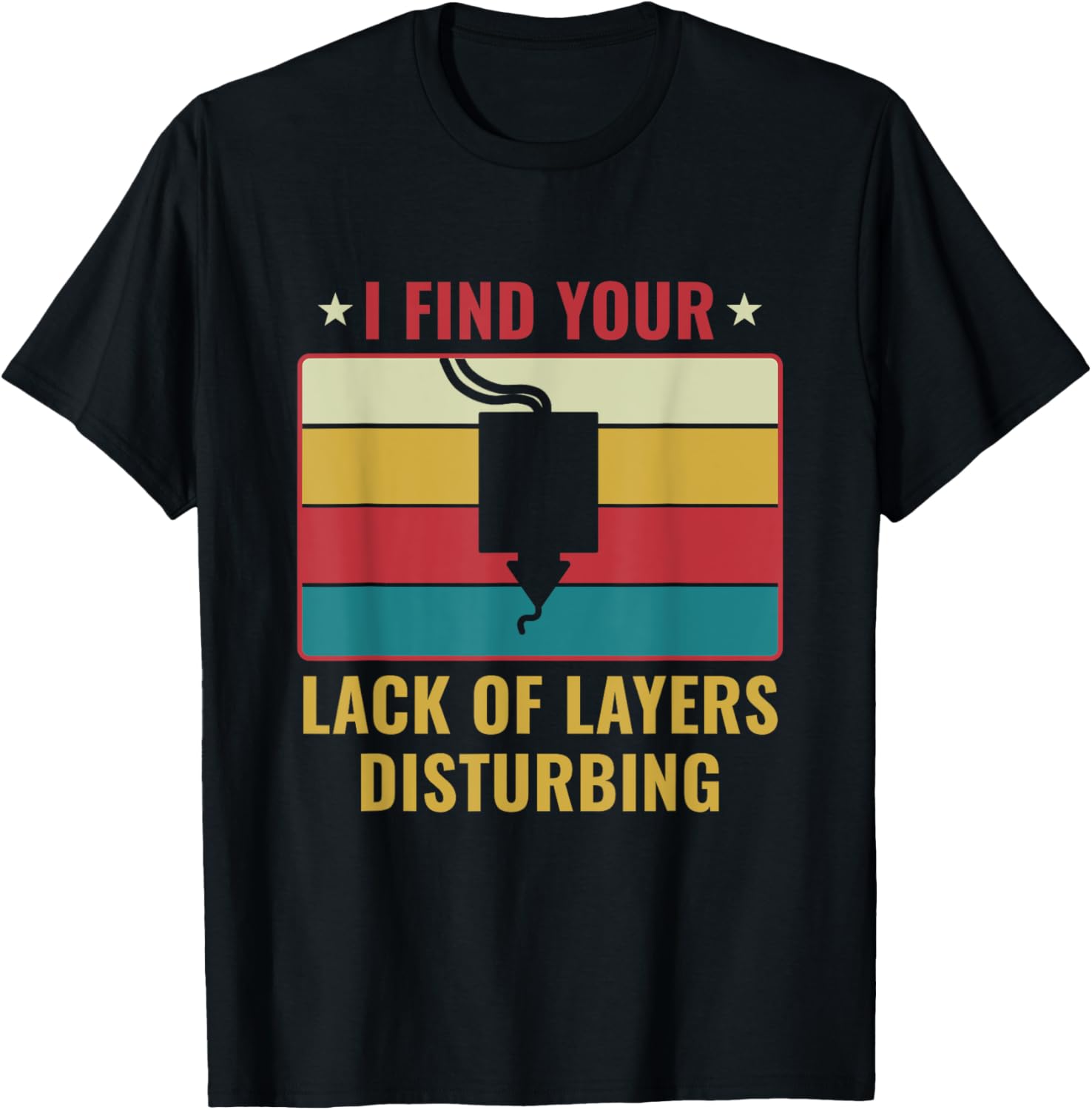 3D Print Funny 3D Printing Lack Of Layers