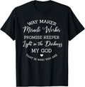 Waymaker Miracle Worker Promise Keeper Cross
