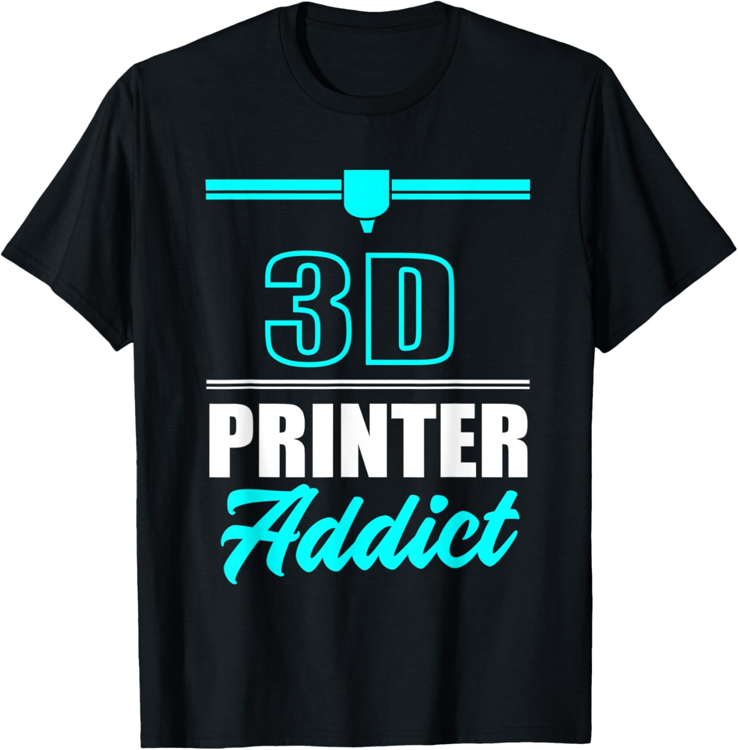 3D Printer Addict Printing 3D Printer Lovers