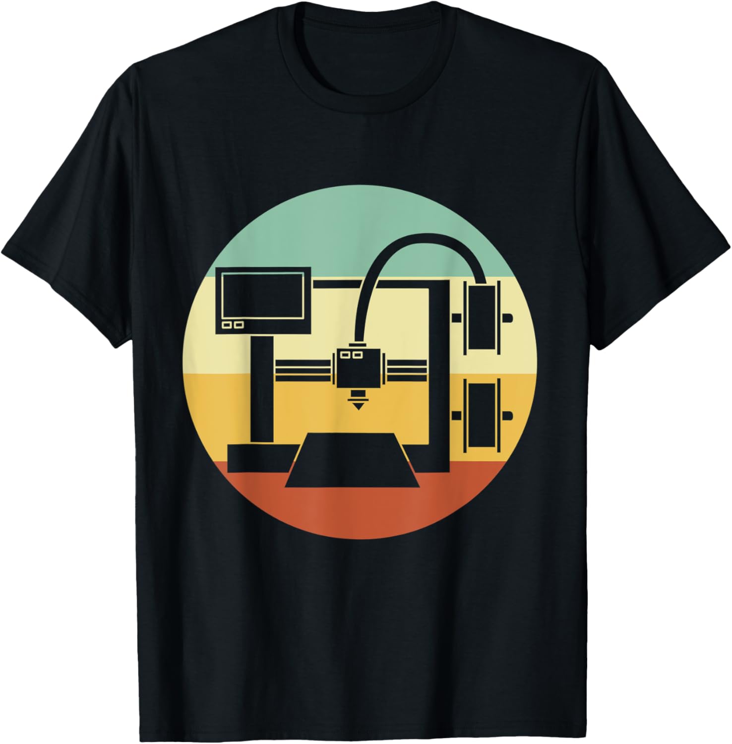Vintage Retro 3D Printer For Men