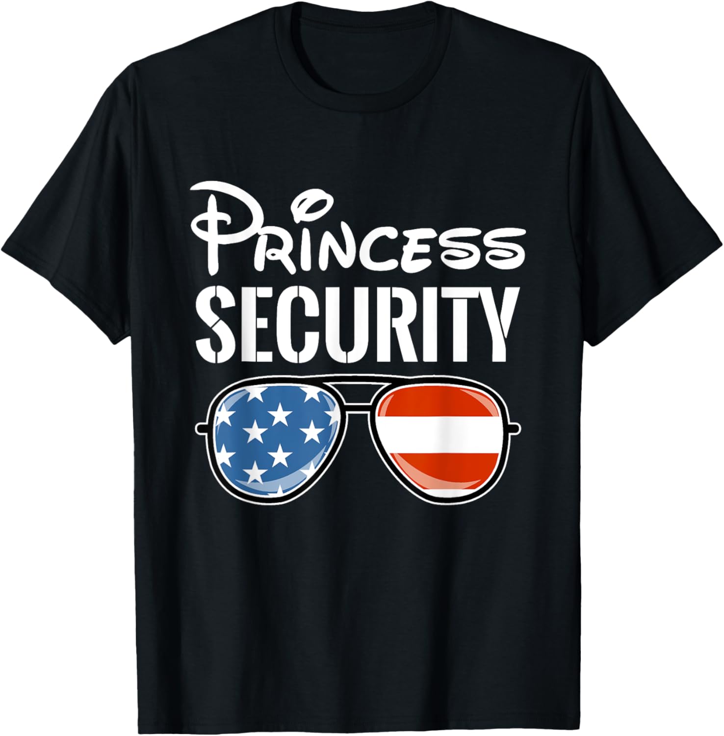 Men Princess Security American Flag Sunglasses Patriotic