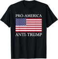 Pro America Anti Trump Shirt American Usa Flag Resist