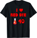 I Love Heart Red Dye 40