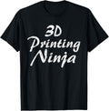 Funny 3D Printing Ninja Printer 3 D Scanner Maker Item