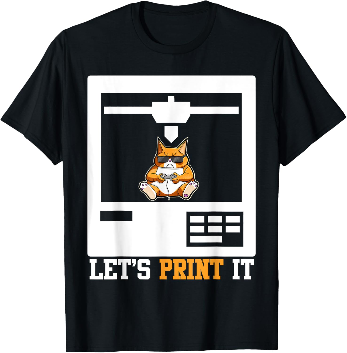 3D Printing Lets Print It 3 D Printer Funny 3D Printing
