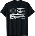American Flag Guns Vintage 2Nd Amendment Pro Gun