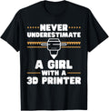 3D Printer 3D Printing Girl