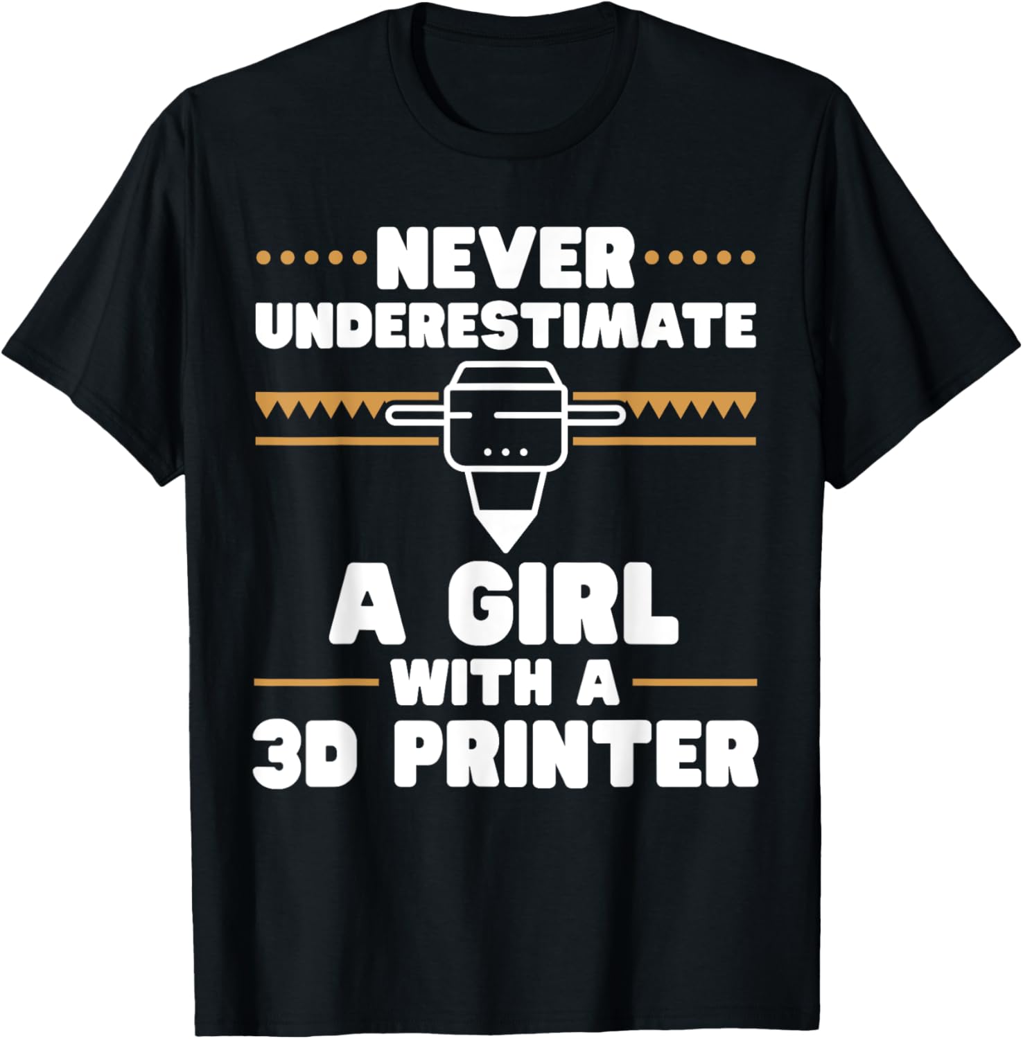 3D Printer 3D Printing Girl