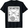 The Knitter Design with Yarn and Needles